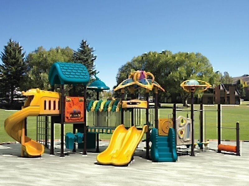 Outdoor playground equipment